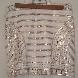 Hope's sequin skirt NWT